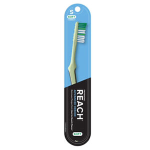 Toothbrush, Compact, Soft, 6/bg, 12 bg/cs
